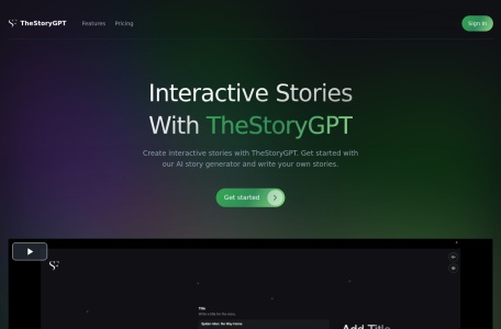 TheStoryGPT翻译站点