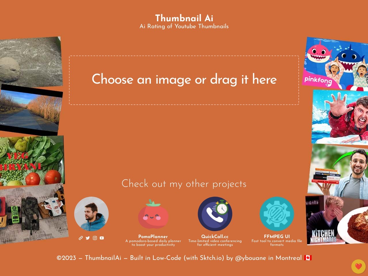 ThumbnailAi官网 – 优化YouTube缩略图的AI工具