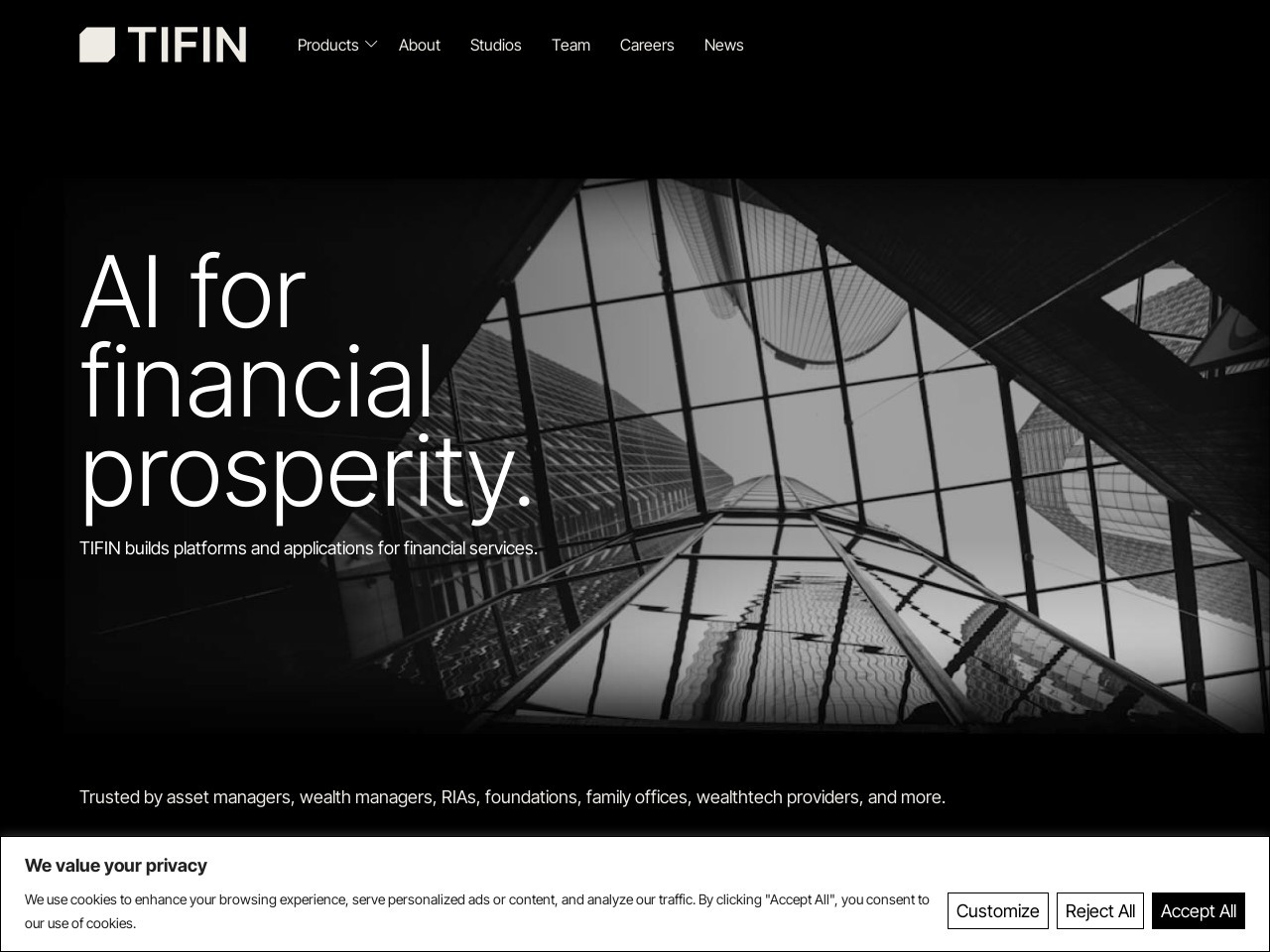 TIFIN官网 – 基于AI的金融决策平台