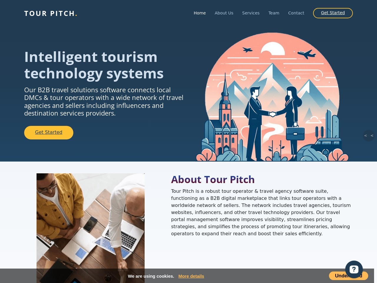 Tour Pitch官网 – 连接旅游运营商与全球卖家的数字市场