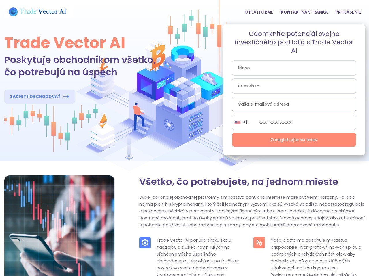 Trade Vector AI官网 – 专注于加密货币交易的交易平台