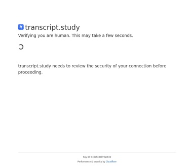 Transkript Çalışması