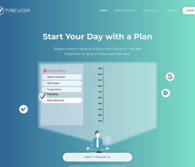 Trevor AI官网 – 最直观的日程规划与任务调度应用