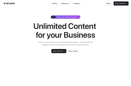 Arcane | Workflow Automation for Modern Marketers翻译站点