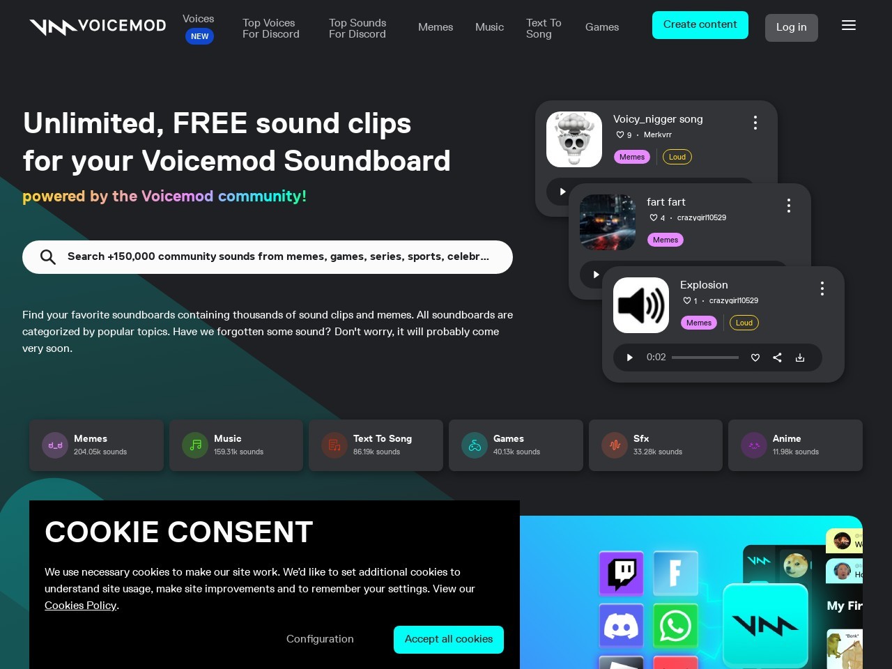 Voicemod Tuna 文字转歌曲官网 – AI文字转歌曲工具