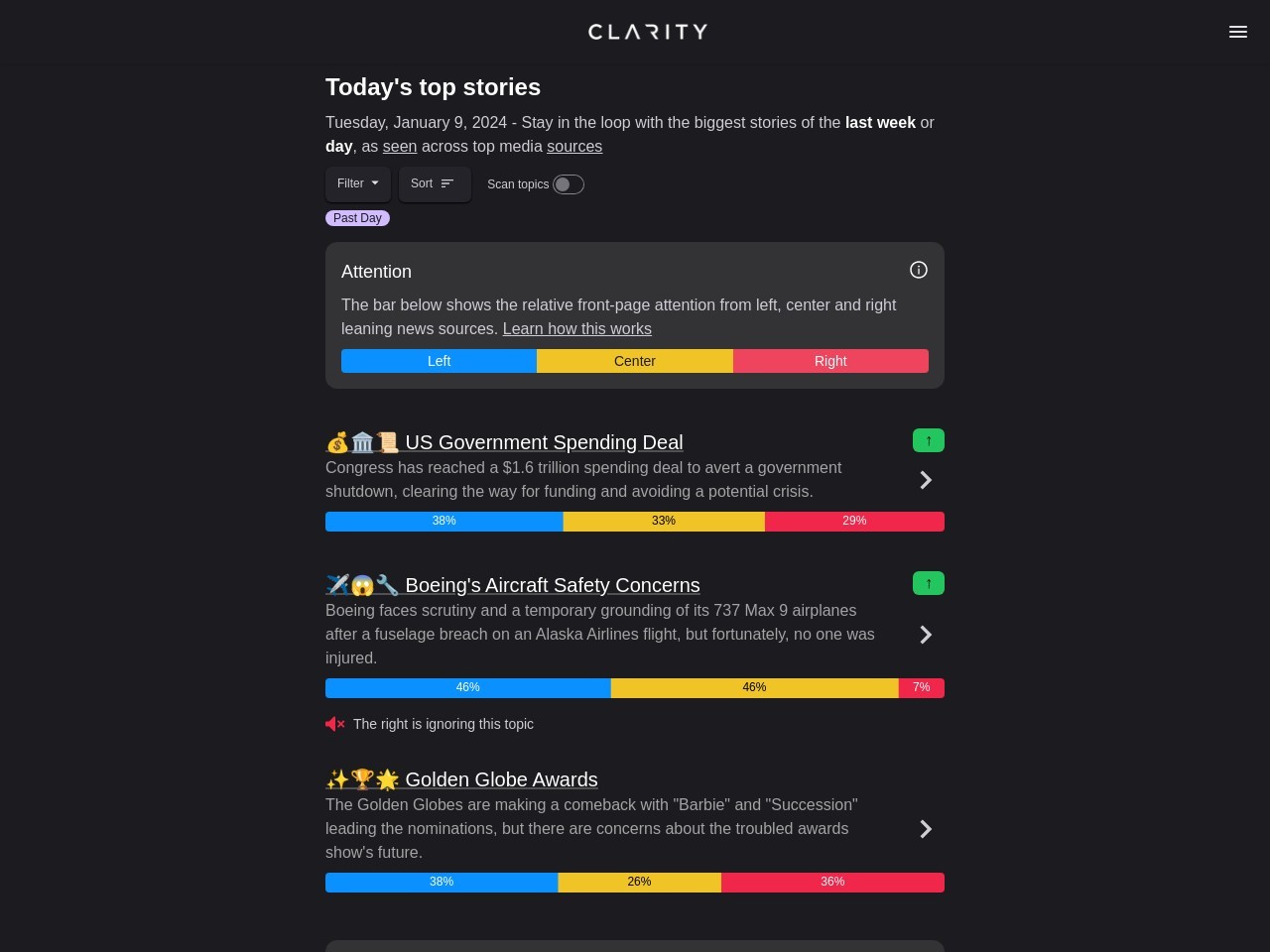 Clarity官网 – 提供多元视角的新闻平台