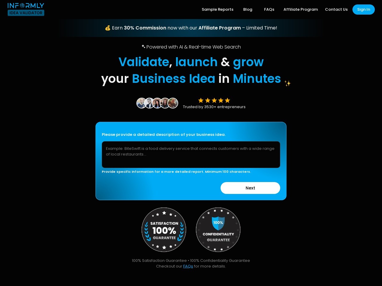 CodeMode’s Idea Validator官网 – 高效的商业创意验证工具
