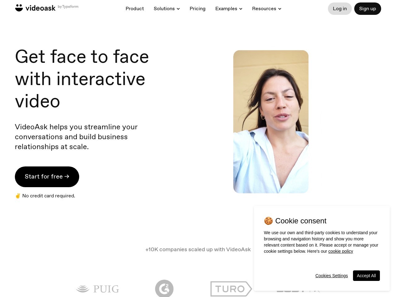 VideoAsk by Typeform Official | Interactive Video Platform官网 – 提升互动视频交流