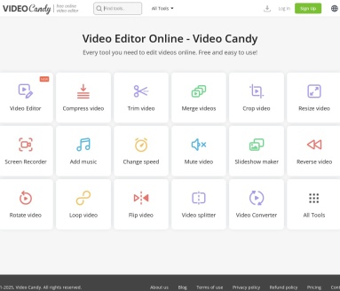Video Candy官网 – 在线免费视频编辑平台