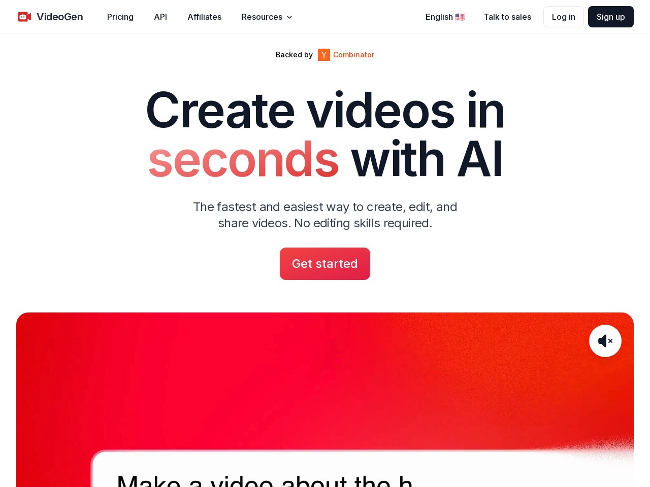 VideoGen：AI视频一键生成神器！
