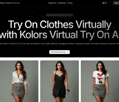 Kolors Virtual Try On AI