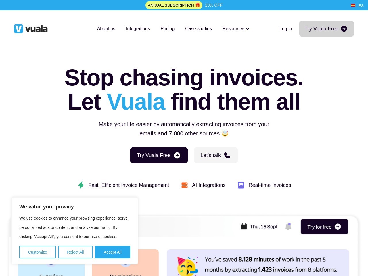 Vuala 1.0官网 – 智能发票管理软件，简化会计流程