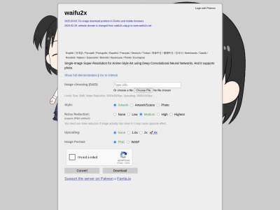 Waifu2x