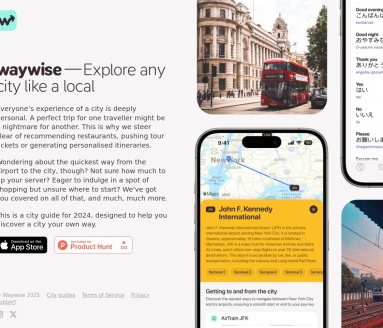 Waywise官网 – 你的城市探索伴侣
