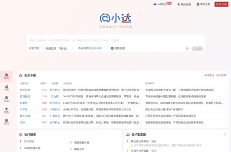 通达信问小达