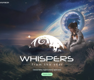Whispers from the Star官网 – AI驱动的科幻互动叙事游戏