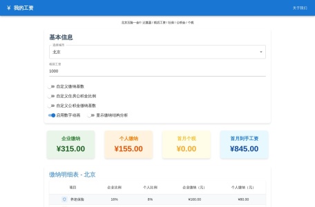 我的工资