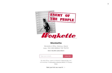 Wonkette官网