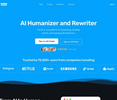 Word Spinner官网 – 一站式AI写作平台，快速生成优质内容