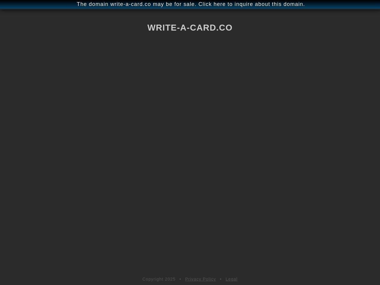 Write a Card官网 – 智能化个性化贺卡写作