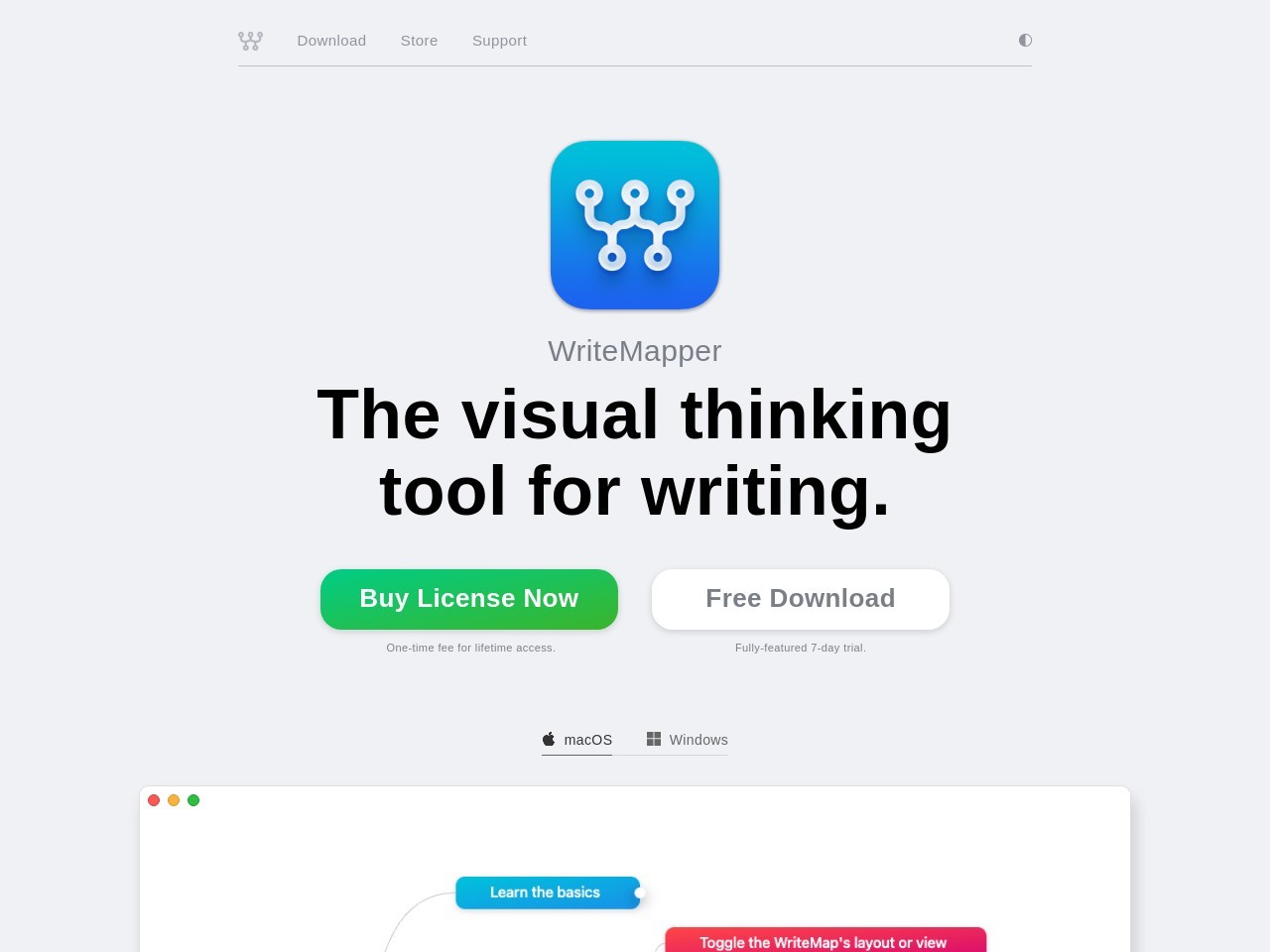 WriteMapper 4官网 – 高效的内容创作工具