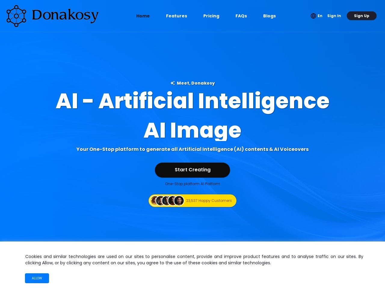 Donakosy官网 – 专业的AI技术平台