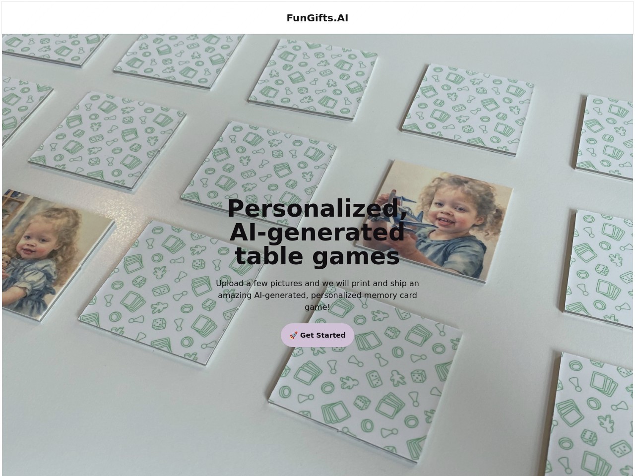 Fun Gifts – AI memory game-个性化的AI记忆游戏