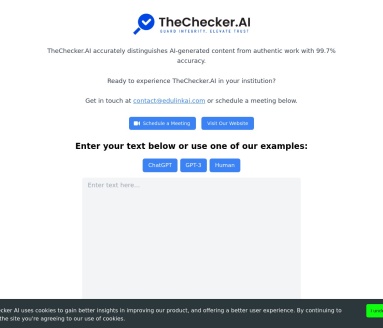 AICheatCheck Demo