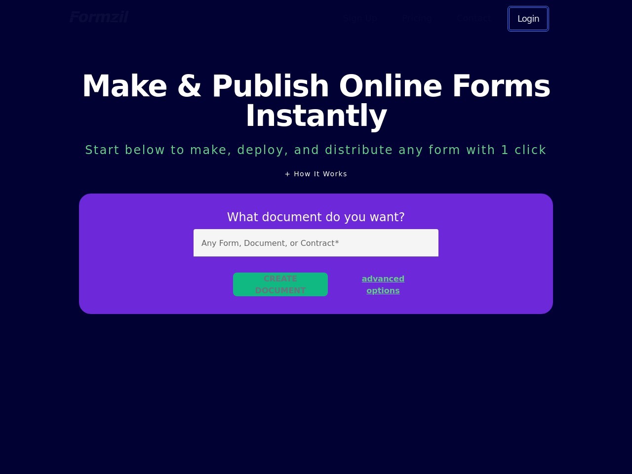 AIDocumentMaker官网 – 通用文档生成器，轻松创建复杂文档