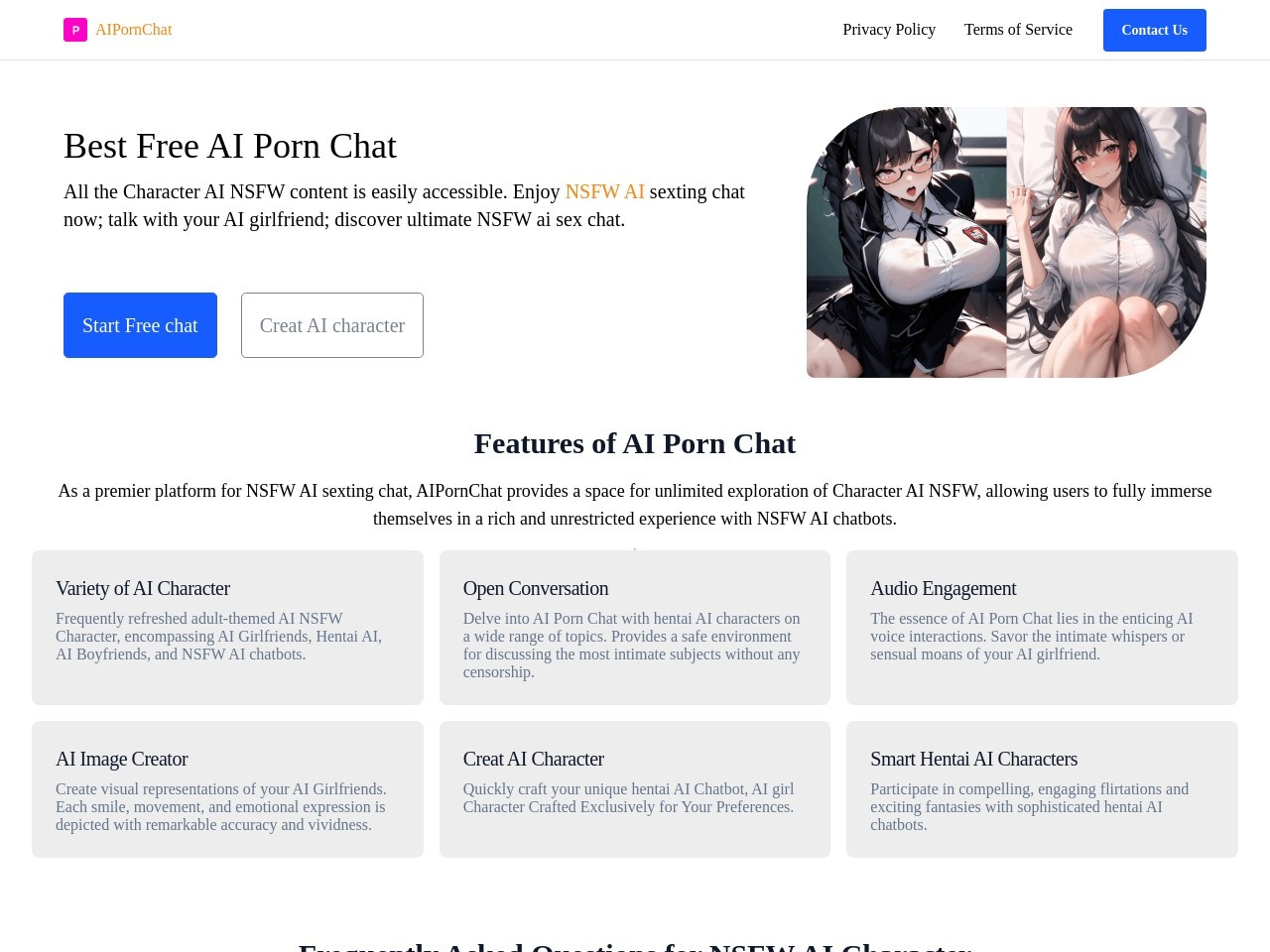 AIPornChat.Online官网 – AI色情聊天平台