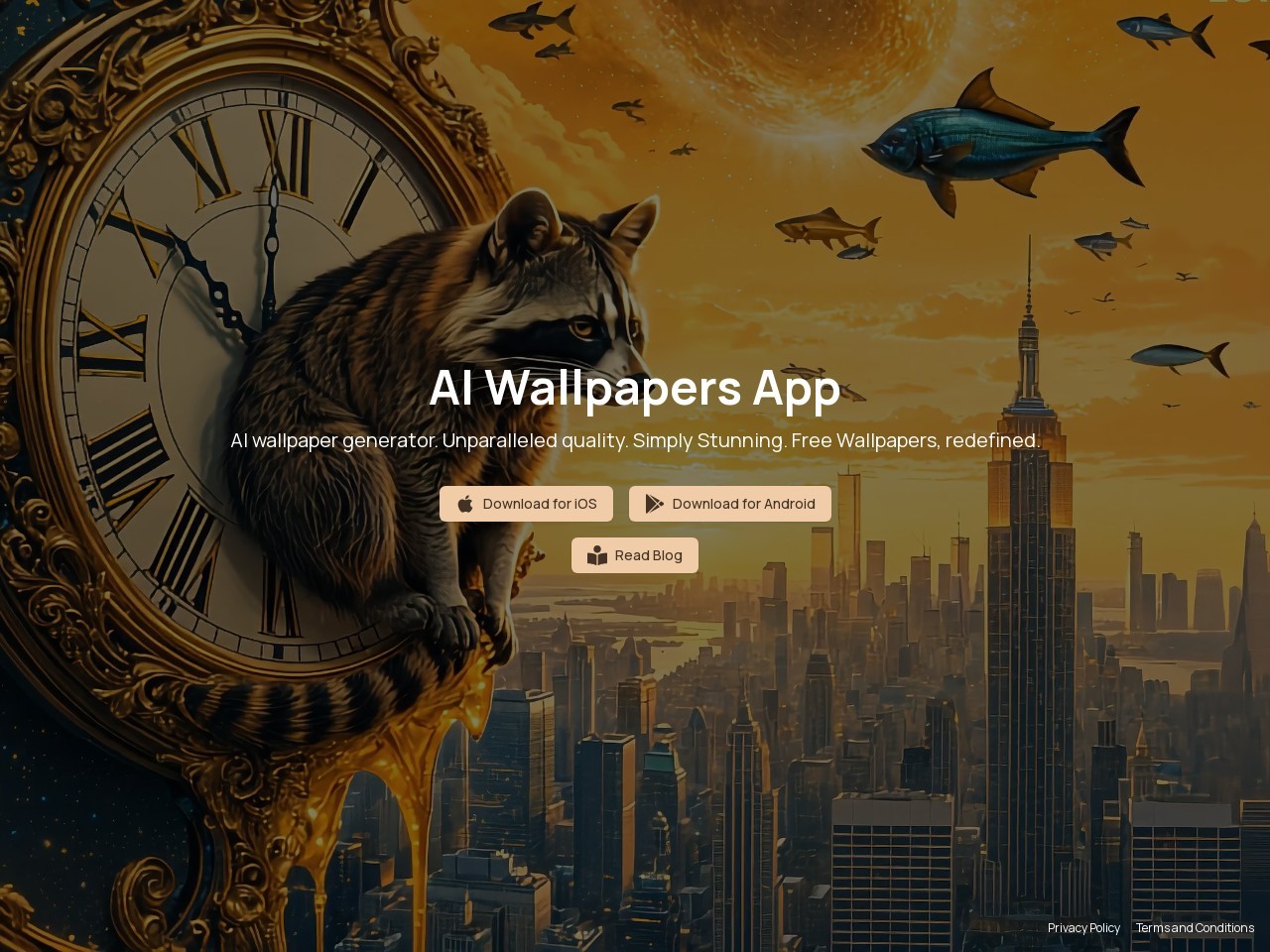 AI Wallpapers官网 – 以AI生成的壁纸提升视觉体验