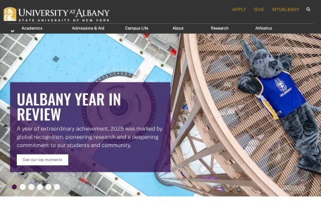 纽约州立大学奥尔巴尼分校官网