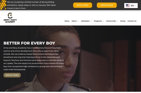 陆海军寄宿学校官网