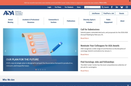 美国社会学协会【纯英】