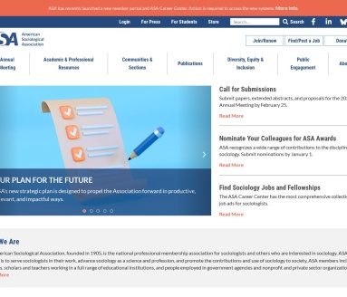 美国社会学协会【纯英】