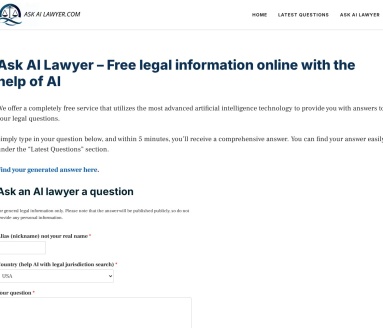 Ask AI Lawyer