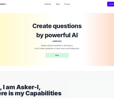 Asker-I官网 – 快速生成考试题目的AI工具