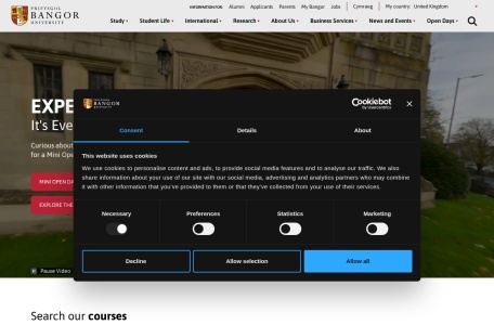 威尔士班戈大学官网
