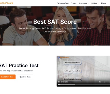 Best SAT Score