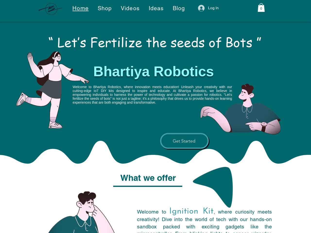 Bhartiya Robotics官网 – 为孩子提供创新的DIY机器人套件