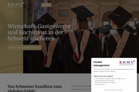 BHMS瑞士工商酒店管理学院官网