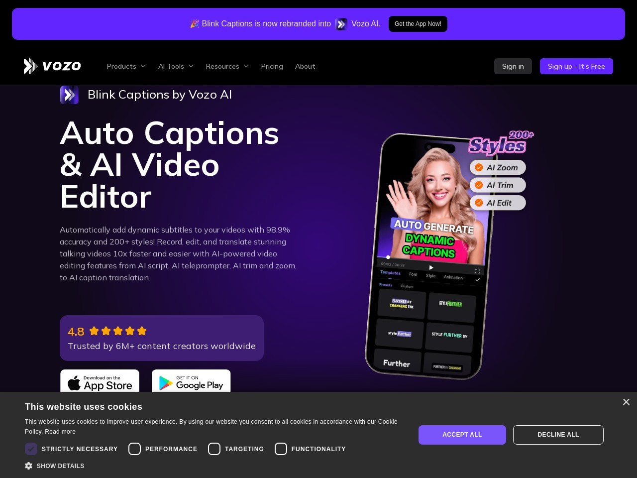 BlinkVideo官网 – 简化高效的视频创作工具