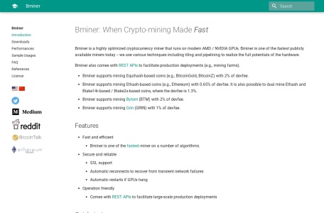 Bminer: 最快的挖矿程序