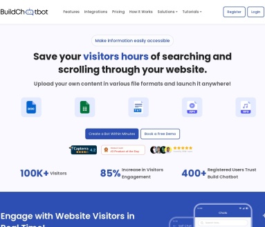 Build Chatbot官网 – 无代码个性化聊天机器人构建工具