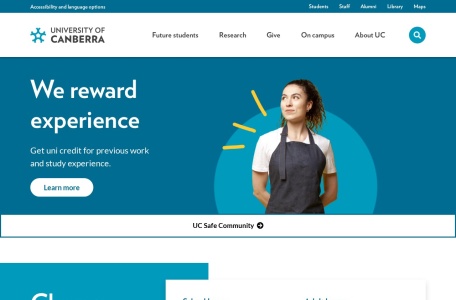 堪培拉大学官网