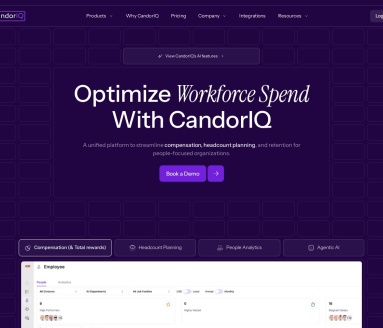 CandorIQ官网 – 统一人力资源管理平台