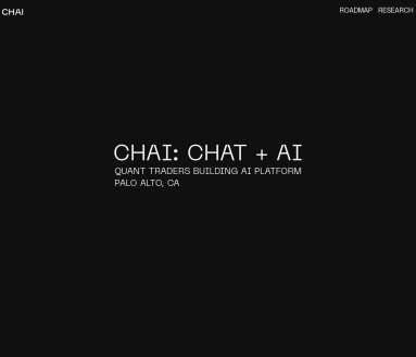 CHAI官网 – 与AI角色聊天的社交平台