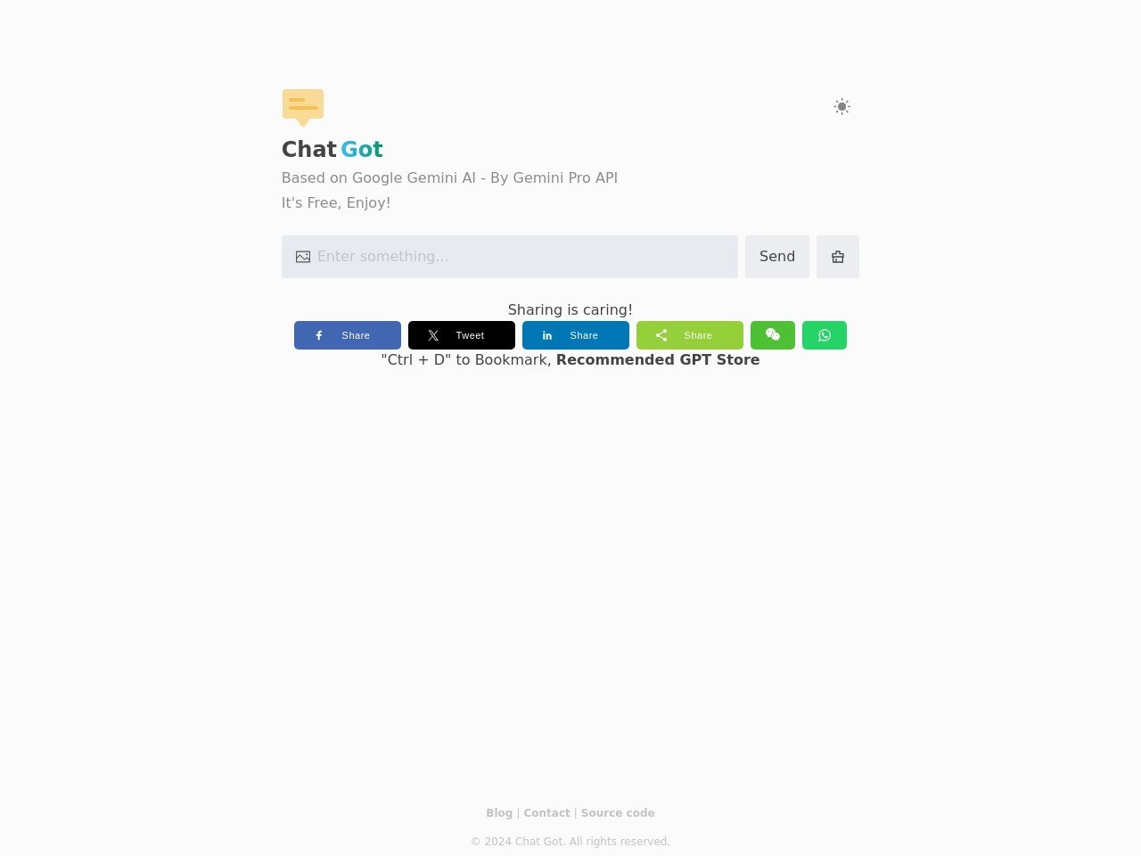 Chat Gemini官网 – 免费的聊天AI助手