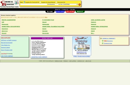 Chemical Register