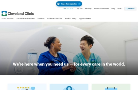 克利夫兰医学中心官网